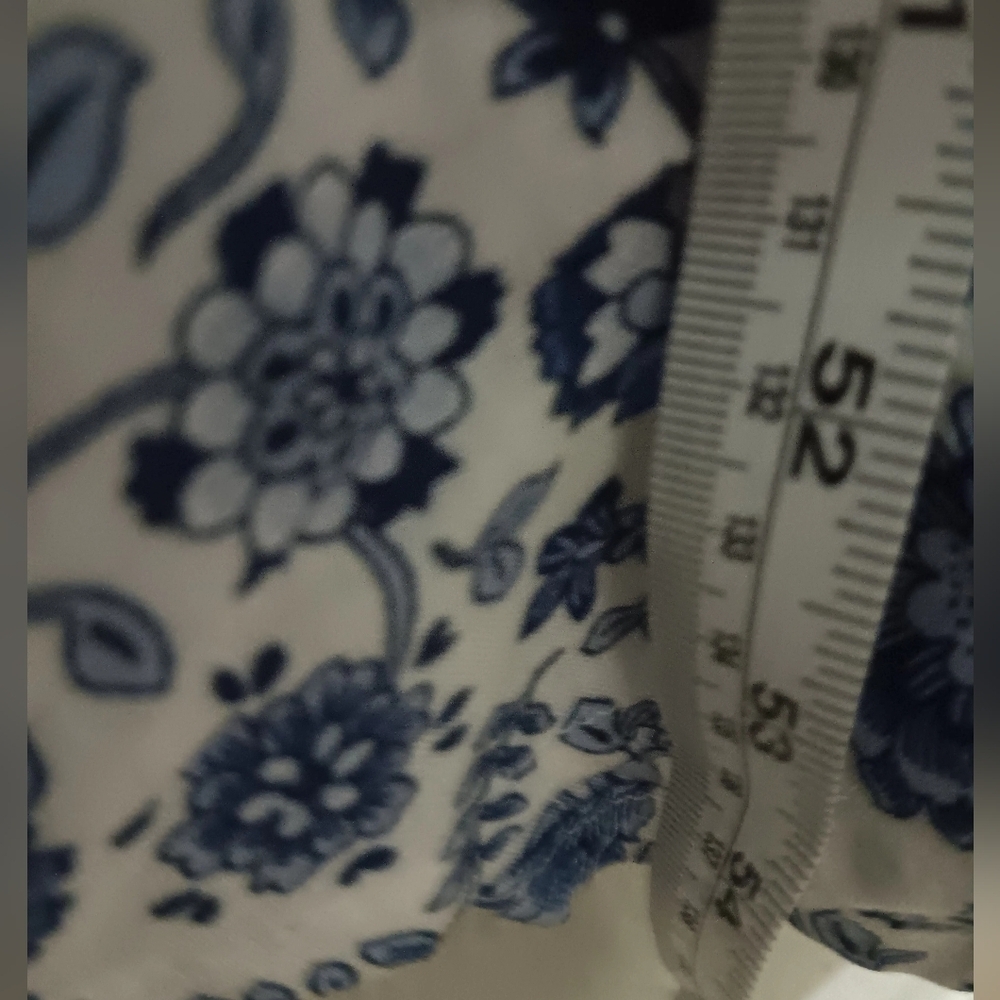Summer floral maxi dress, rayon fabric, elastic at the top - Picture 7 of 8